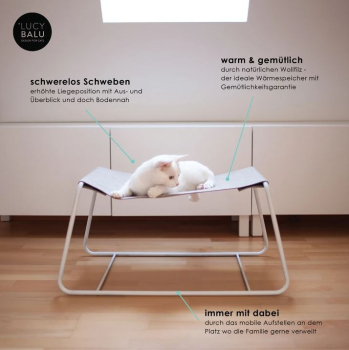 Preview: FLOAT Katzen Liegebett Sand